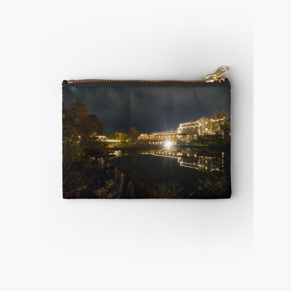 Item preview, Back Of Restored Ozark Mill At Night designed and sold by mljdwhite.