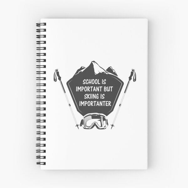 Item preview, School Is Important But Skiing Is Importanter designed and sold by Simo200.