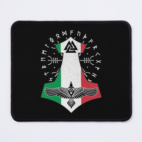 Item preview, Viking Italian Flag Viking Thor Runes Italian Vikings designed and sold by Bommer20.