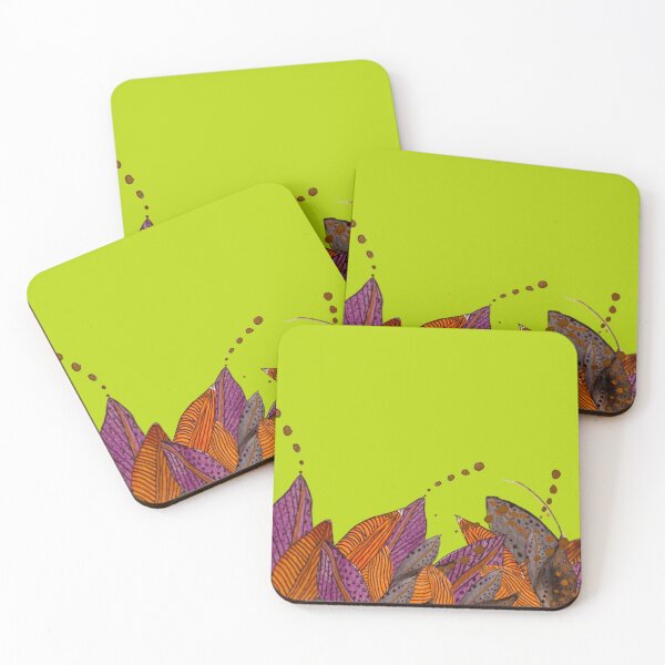 Item preview, Leaves No Rocks on Green designed and sold by Debrafarrellart.