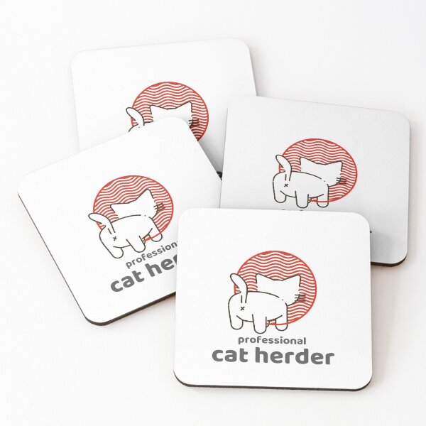 Item preview, Professional Cat Herder, Funny Cat designed and sold by SoonSeen.