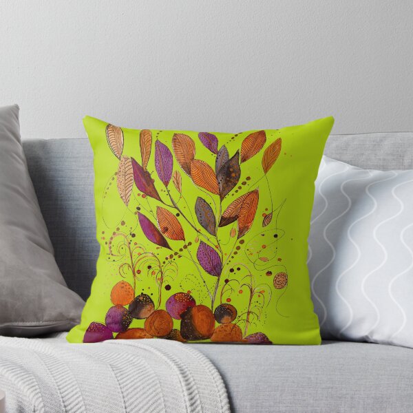 Item preview, Rocks and Leaves on Green designed and sold by Debrafarrellart.