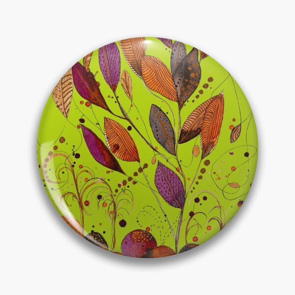 Item preview, Rocks and Leaves on Green designed and sold by Debrafarrellart.