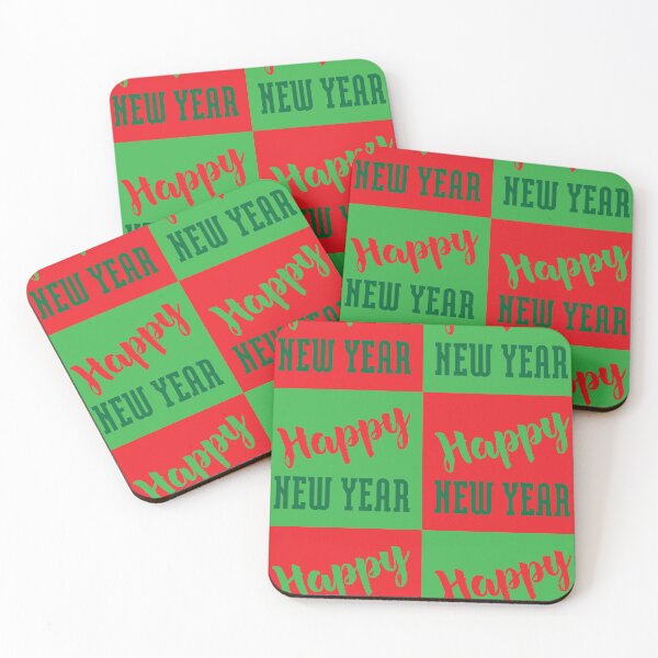 Item preview, Happy New Year Squares designed and sold by MHich.