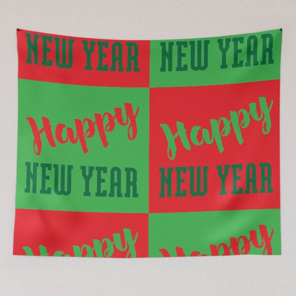 Item preview, Happy New Year Squares designed and sold by MHich.