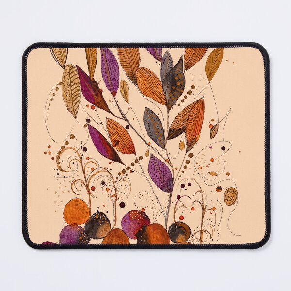 Item preview, Rocks and Leaves on Cream designed and sold by Debrafarrellart.