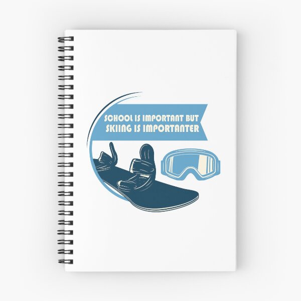 Item preview, School Is Important But Skiing Is Importanter designed and sold by Simo200.