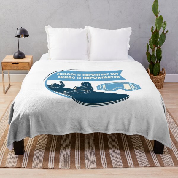 Item preview, School Is Important But Skiing Is Importanter designed and sold by Simo200.