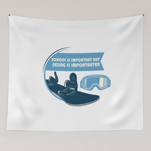 Item preview, School Is Important But Skiing Is Importanter designed and sold by Simo200.