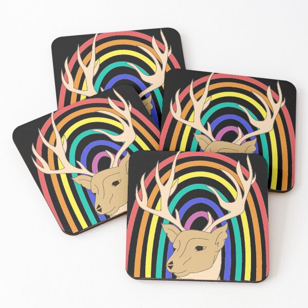 Artikelvorschau, Regenbogenhirsch (LGBTQI+/Pride) entworfen und verkauft von Epic7.