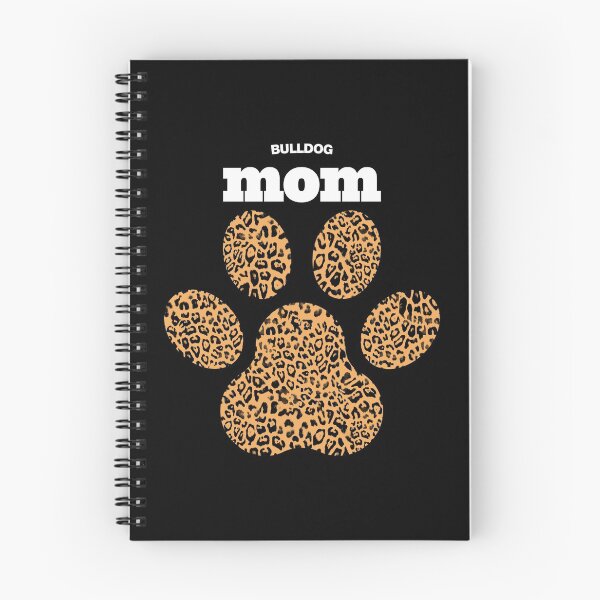 Artikelvorschau, Haute Leopard Bulldog Mom Dog Paw mit sattem Leopardenmuster entworfen und verkauft von HauteLeopard.