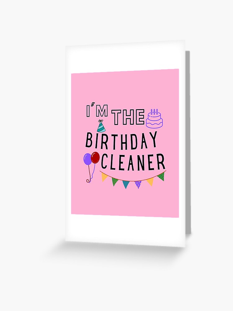 Cleaning is Good for the Soul Retro Cleaning Lady Gifts | Greeting Card