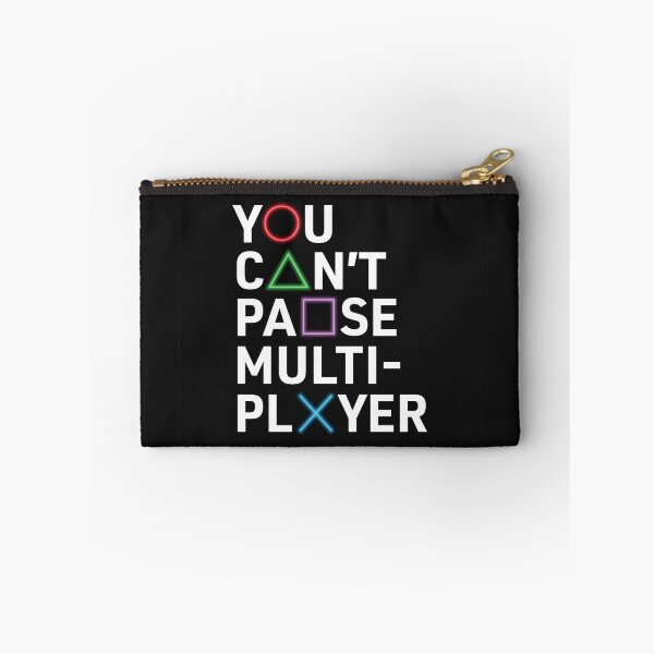 Item preview, Can't Pause Multiplayer (Black) designed and sold by Avesix-.
