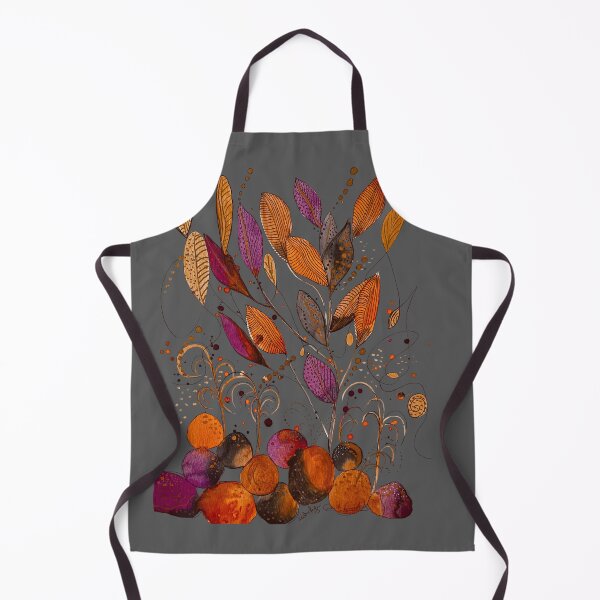 Item preview, Rocks and Leaves on Grey designed and sold by Debrafarrellart.