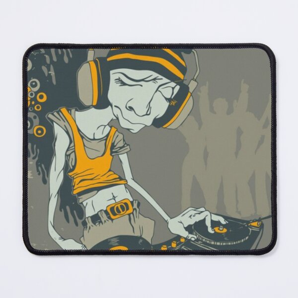 Item preview, Sleepy DJ print designed and sold by Anamika Mehta.