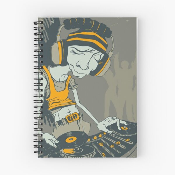 Item preview, Sleepy DJ print designed and sold by Anamika Mehta.