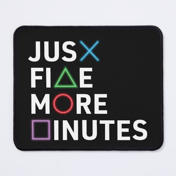 Item preview, Just Five More Minutes (Black) designed and sold by Avesix-.
