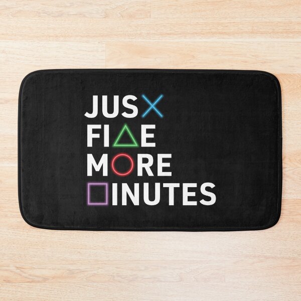 Item preview, Just Five More Minutes (Black) designed and sold by Avesix-.