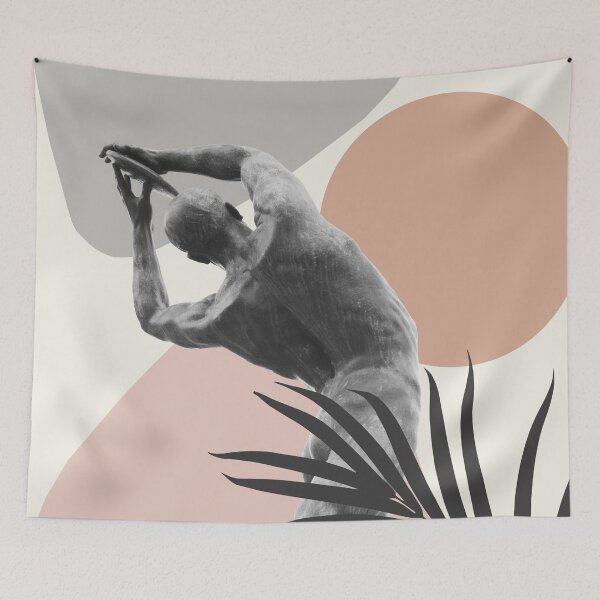 Item preview, Olympic Discus Thrower Finesse #1 #wall #art designed and sold by Anita's & Bella's Art.