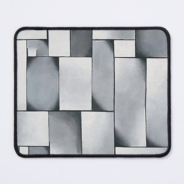 Item preview, Abstract grey grid- composition by Theo Van Doesburg designed and sold by Byfab.