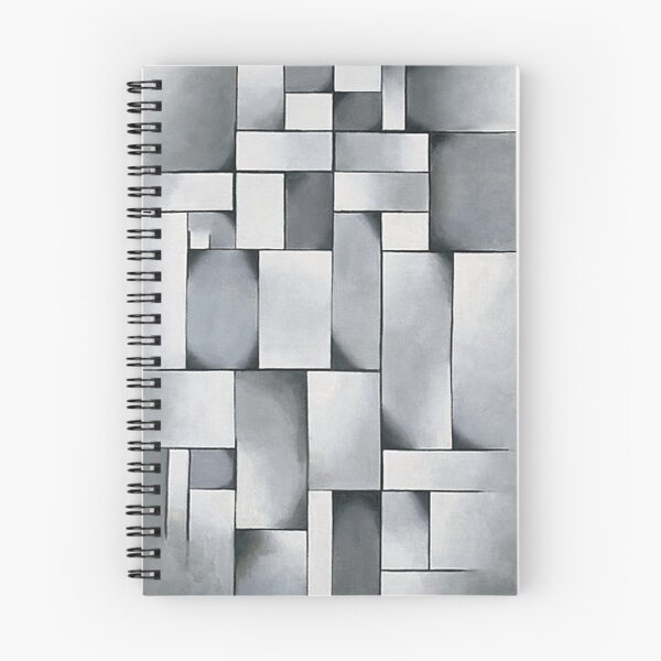 Item preview, Abstract grey grid- composition by Theo Van Doesburg designed and sold by Byfab.