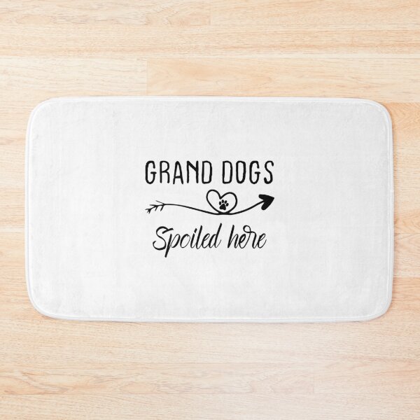 Item preview, Grand Dogs Spoiled here, grandparents gift, christmas birthday mothers fathers day designed and sold by Beinfashion.