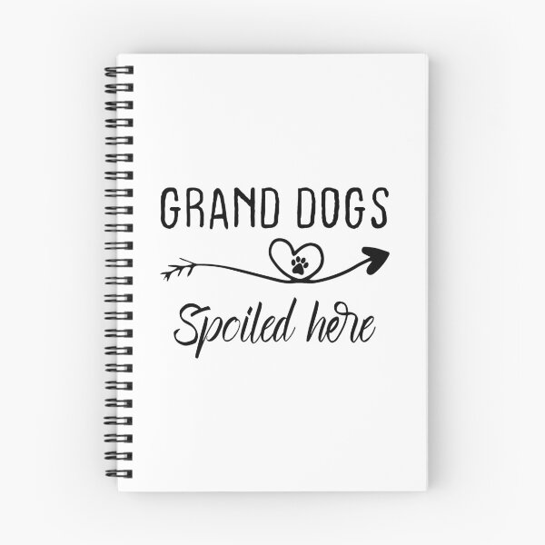 Item preview, Grand Dogs Spoiled here, grandparents gift, christmas birthday mothers fathers day designed and sold by Beinfashion.