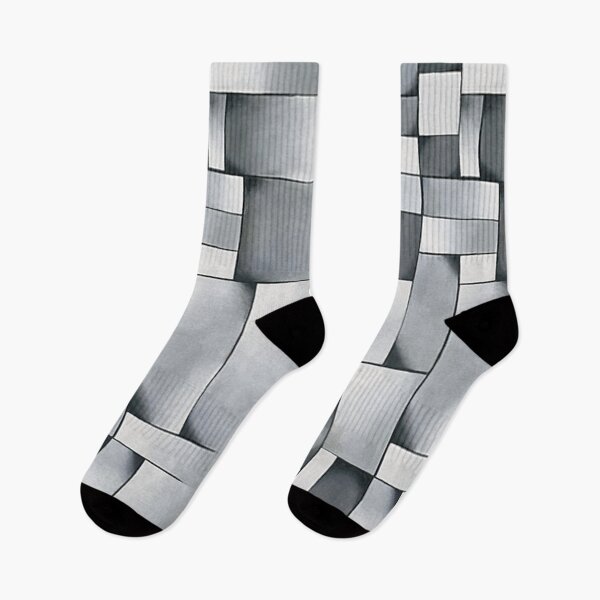 Item preview, Abstract grey grid- composition by Theo Van Doesburg designed and sold by Byfab.