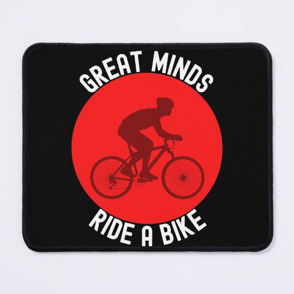 Item preview, Copy of Great Minds Ride A Bike - White and Red Sticker designed and sold by andrei49387.