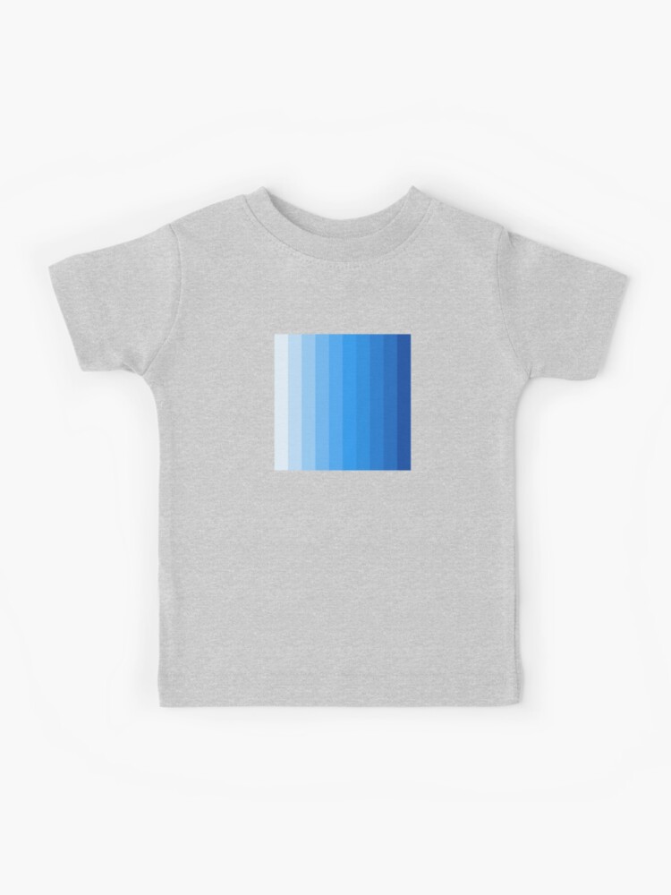 T-Shirt Color Palette: Shades of Blue