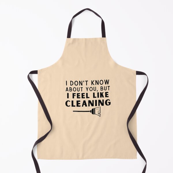 Item preview, I Feel Like Cleaning Novelty Broom Funny Housekeeper Janitor designed and sold by SavvyCleaner.