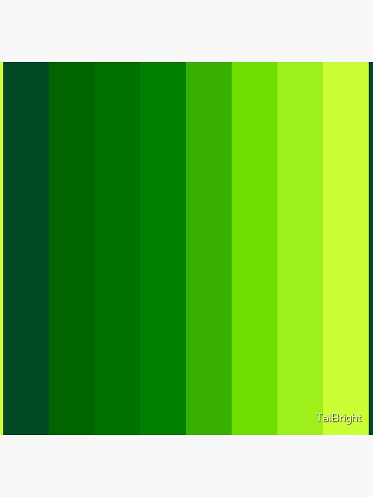 Lime green Shades, Color Palette