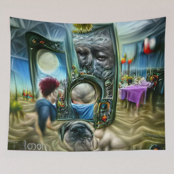 Item preview, The mirror of tormented soul designed and sold by TheTiredMother.