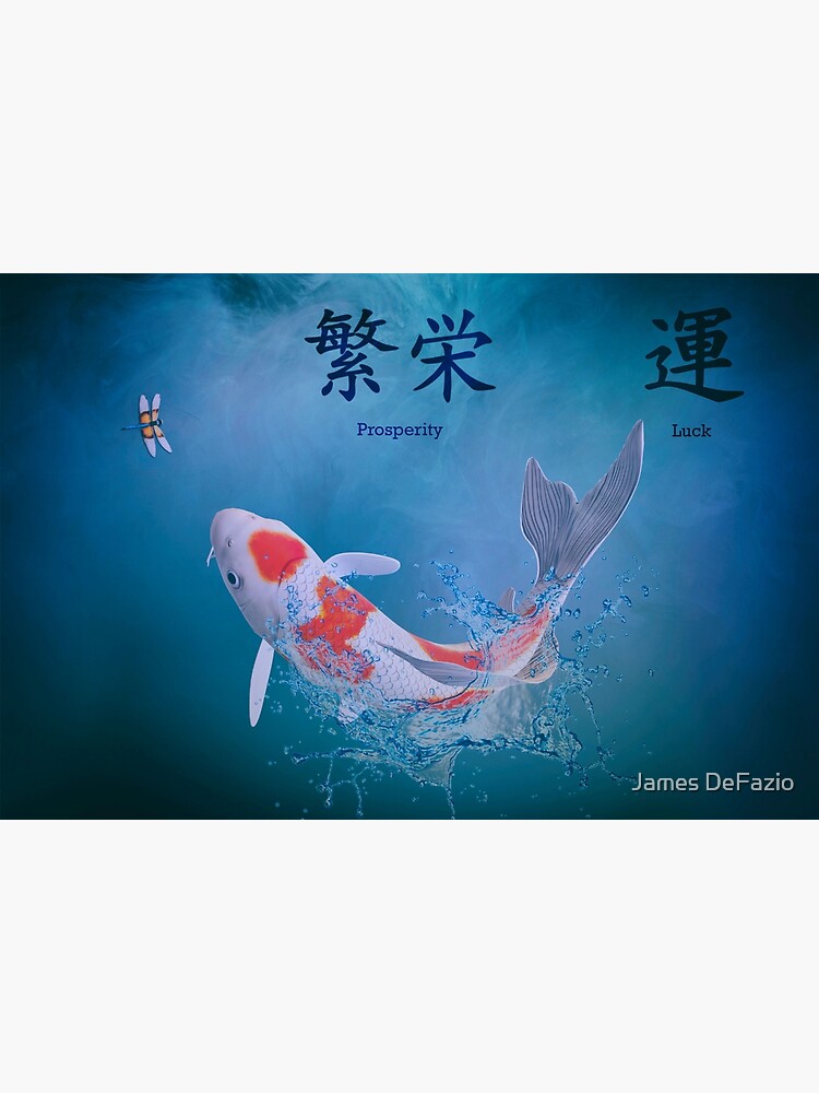 Koi The Symbol Of Prosperity And Luck Poster for Sale by James DeFazio