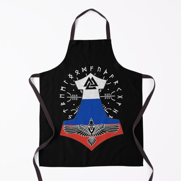 Item preview, Viking Russian Flag Viking Thor Runes Russian Vikings designed and sold by Bommer20.