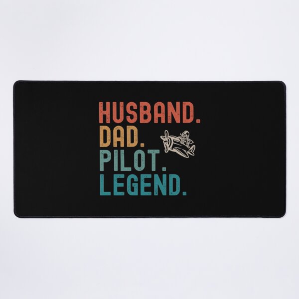 Item preview, Husband Dad Pilot Legend Retro designed and sold by TINASTORESHOPE.