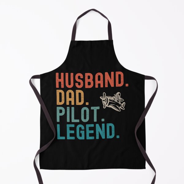 Item preview, Husband Dad Pilot Legend Retro designed and sold by TINASTORESHOPE.