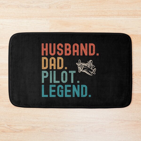 Item preview, Husband Dad Pilot Legend Retro designed and sold by TINASTORESHOPE.