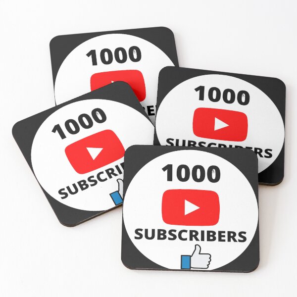 Item preview, 1000 subs designed and sold by Highhocreations.