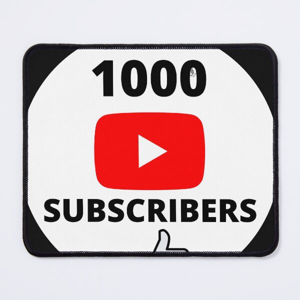 Item preview, 1000 subs designed and sold by Highhocreations.