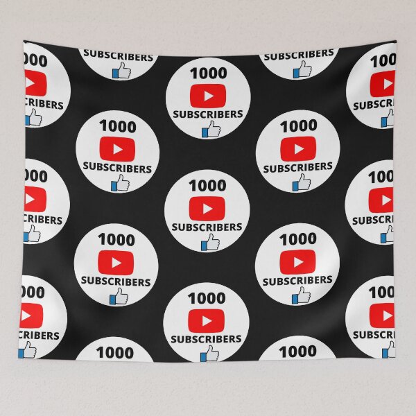 Item preview, 1000 subs designed and sold by Highhocreations.
