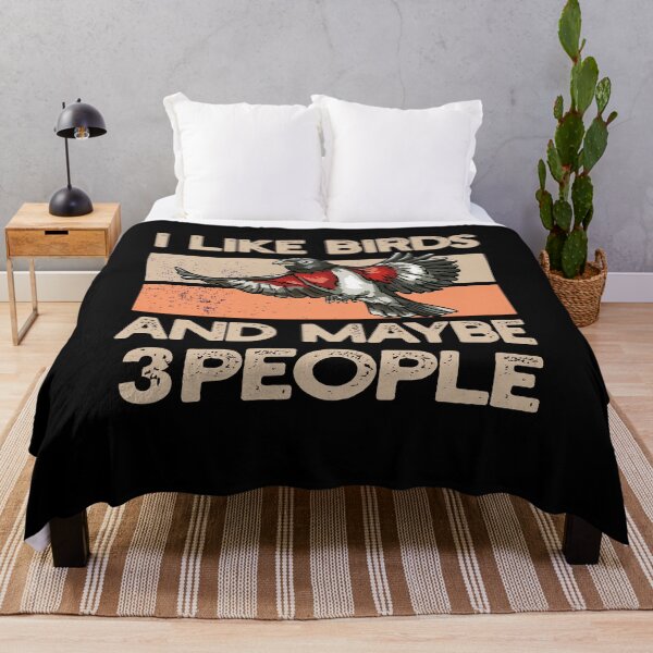 Item preview, funny I Like Birds And Maybe 3 People designed and sold by solimangomaa.