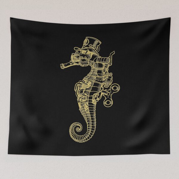 Item preview, MECHANICAL SEAHORSE designed and sold by fatshirt.