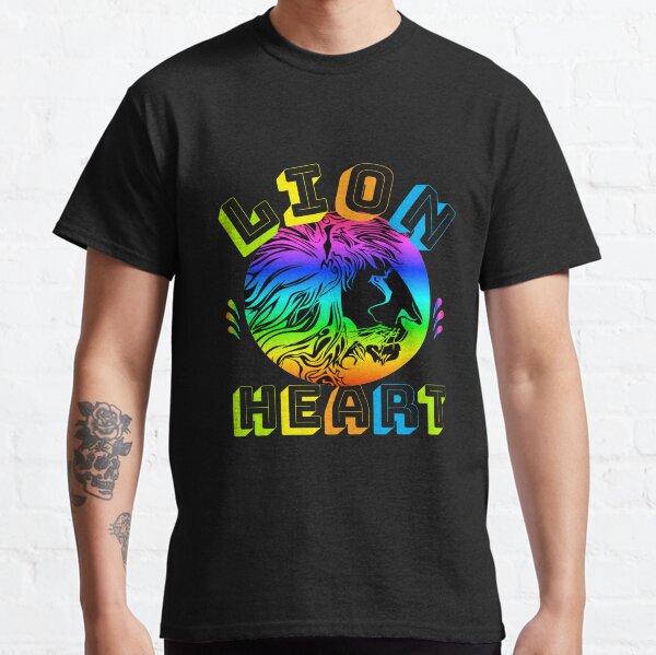 Lion-Heart T-shirts for Men and Women Classic T-Shirt