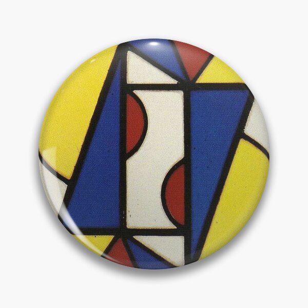 Item preview, Abstract colored grid- composition by Theo Van Doesburg designed and sold by Byfab.