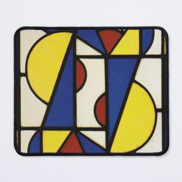 Item preview, Abstract colored grid- composition by Theo Van Doesburg designed and sold by Byfab.