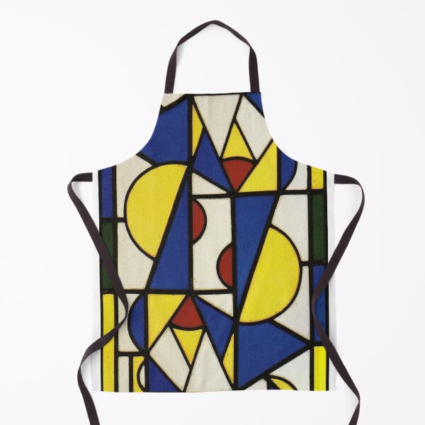Item preview, Abstract colored grid- composition by Theo Van Doesburg designed and sold by Byfab.