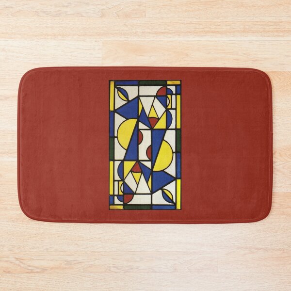 Item preview, Abstract colored grid- composition by Theo Van Doesburg designed and sold by Byfab.