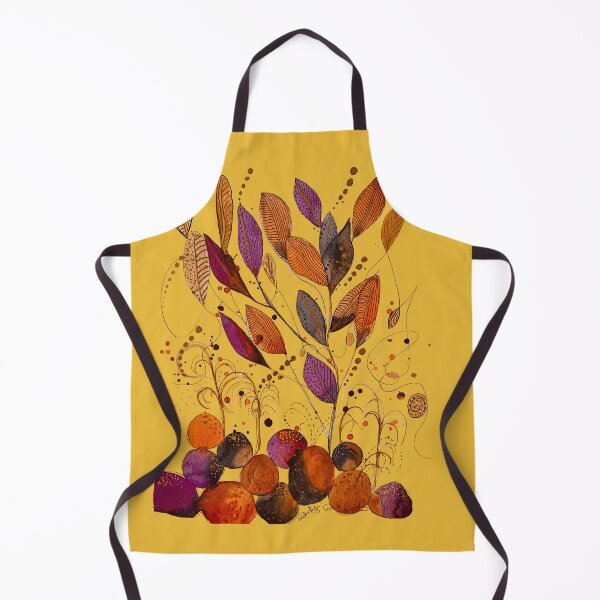 Item preview, Rocks and Leaves on Yellow designed and sold by Debrafarrellart.