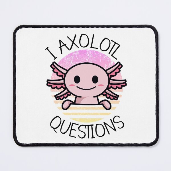 Item preview, I Axolotl Questions, Salamander, Axolotls, Women Man Kids Children, Funny Trending Axolotl Lover Retro designed and sold by Gabriellina.